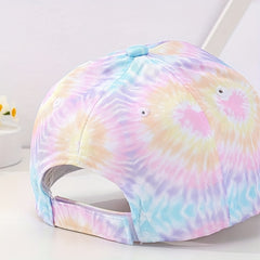 Colorful Sun Protection Baseball Cap For Girls Kids