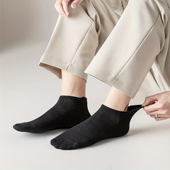 5 Pairs Low Cut Ankle Socks Women's Stockings & Hosiery
