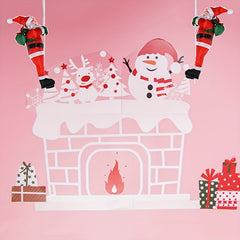 Inflatable Santa Claus Doll Pendant Christmas Tree Decoration