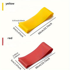 5pcs Yoga Tension Belt Elastic Resistance Bands for Squat Training
