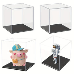 Transparent Acrylic Display Box with Base