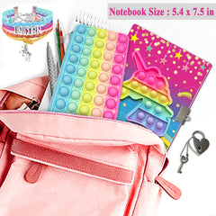Gadgets Diary Set: Notebook, Pencil Case, Bracelet, Balloons