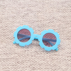 Flower Round Polarized Sunglasses for Kids - Girls & Boys