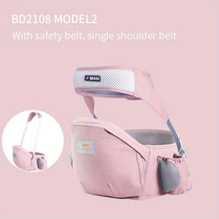 All Seasons Baby Carrier with Hip Seat & Lumbar Support