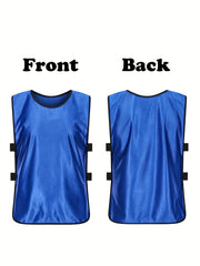 12pcs Athletic Scrimmage Training Vest Soccer Basketball Practice