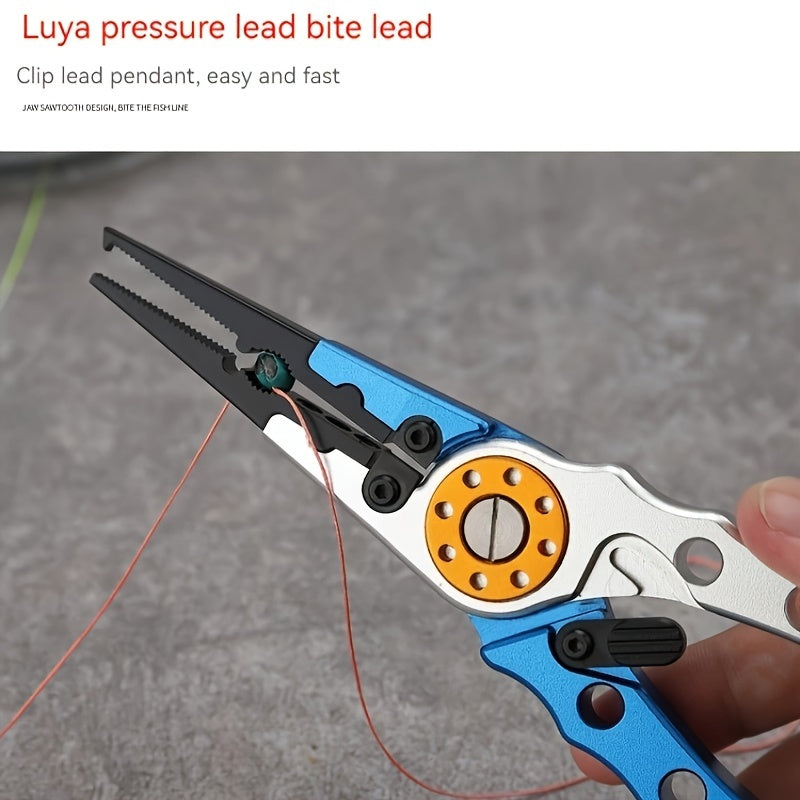 Aluminum Fishing Pliers Lock Fish Control Tool