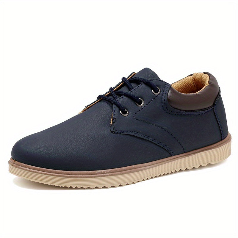 Men's Lace-up Derby Shoes Casual Walking Sneakers