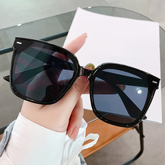 Oversized Cat Eye Sunglasses Square Frame Glasses UV400