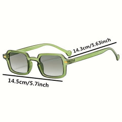 Square Sunglasses Casual Anti Glare Glasses UV400