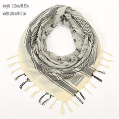 Desert Skull Pattern Tactical Scarf for Women