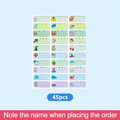 Customized High Name Stickers, Waterproof, Non-fading, Easy to Mark Items