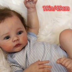 Reborn Baby Doll 3D Skin Hand Painted Genesis Paint High Art Doll For Child