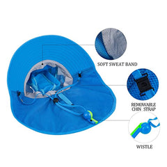 Boys Cartoon Fisherman's Hat with UV Protection