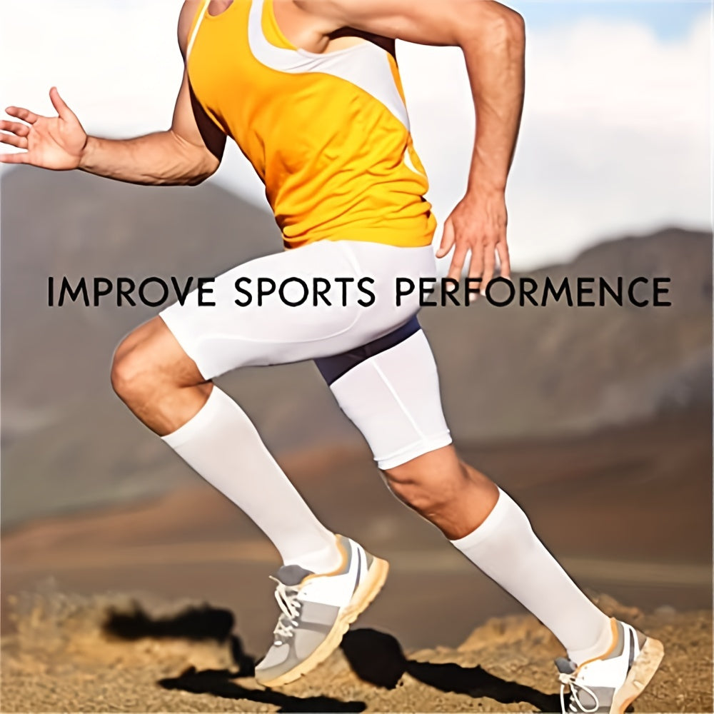 Breathable Compression Thigh Socks for Men and Women