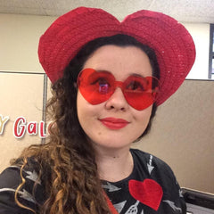 Heart Shaped Rimless Irregular Y2K Sunglasses Women's Party Accessories