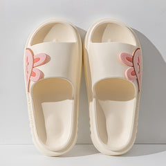 Women's Cartoon Bunny House Slippers Soft Anti-Slip Sole