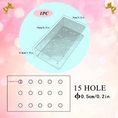 Clear Acrylic Lollipop Display Stand for Events and Parties