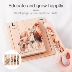 Baby Puzzle Animal Puzzle Toys Infant Early Childhood Toys