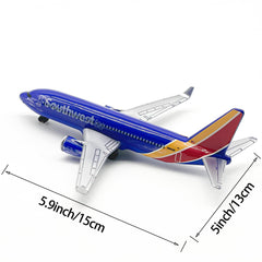 Vintage Metal Aircraft Model For Collection