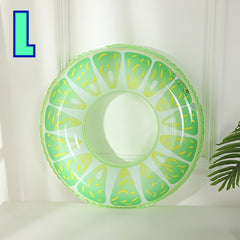 Lemon Inflatable Pool Float Boat 27.5 inch PVC Huge Adult Yellow & Zig