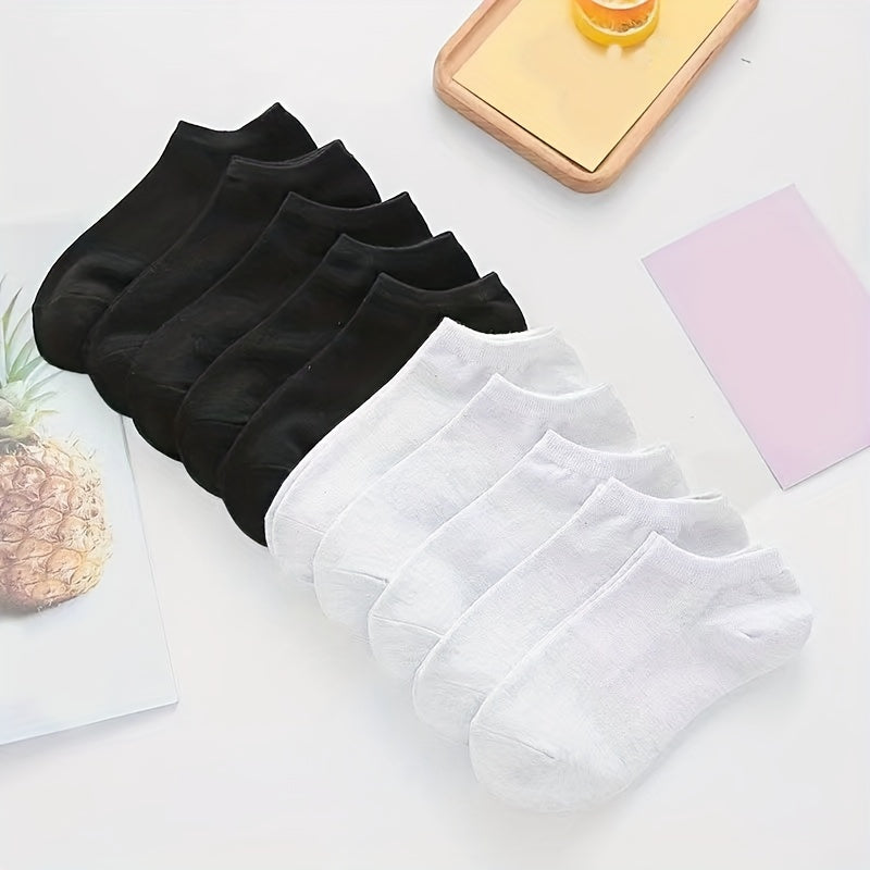 Teenager Cotton Blend Solid Ankle Socks for Kids Teens