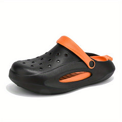 Men's Clogs Removable Footbed Closed Toe Sandals Soft Sole Walking Shoes