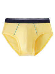 5pcs Boys Teen Casual Letter Graphic Print Briefs Underwear