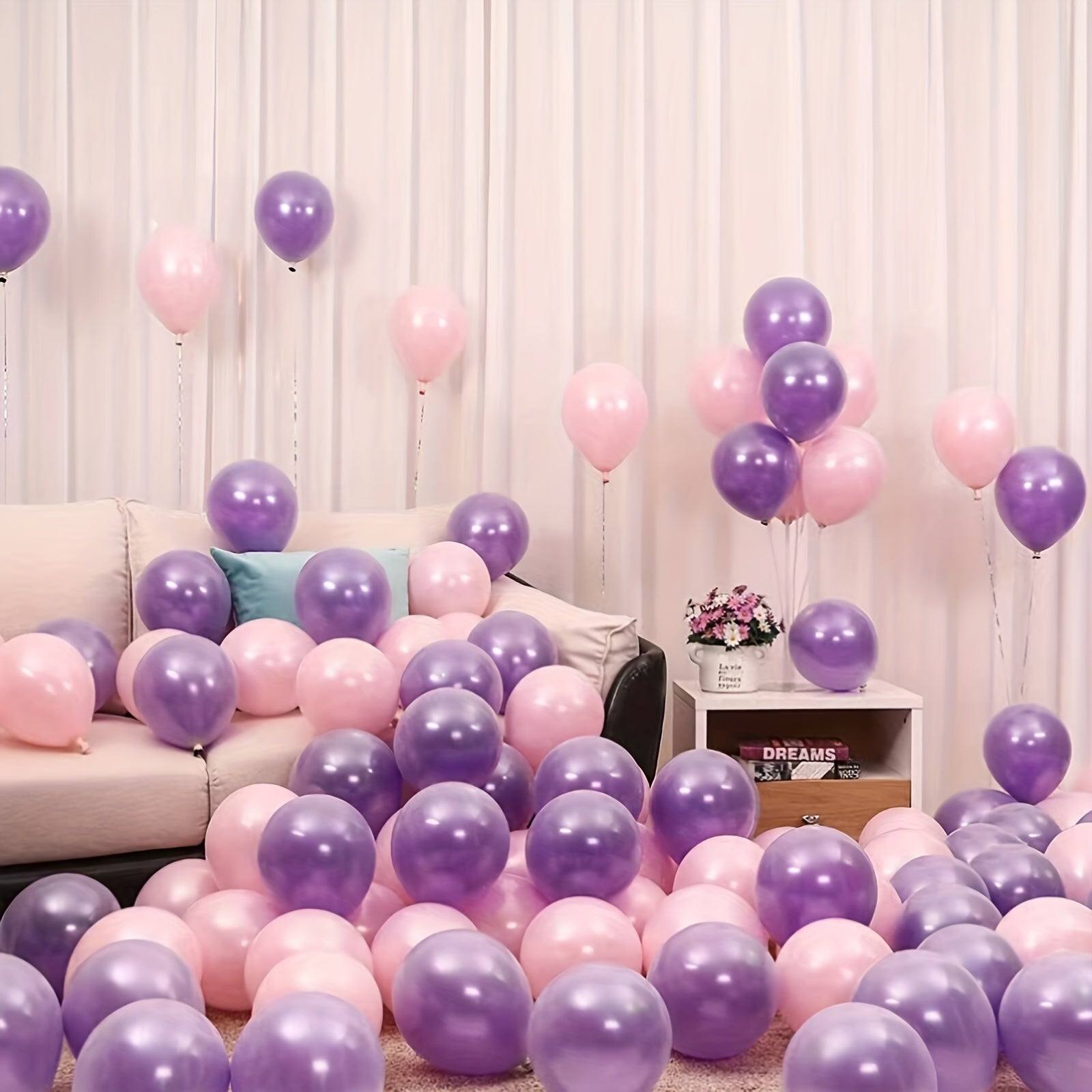 20pcs 10in 1 8g Pearl Balloons - Birthdays, Weddings, Parties