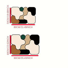 Fashionable Bath Rug Absorbent Non-slip Bathroom Mat