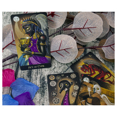 1 Evil Moon Tarot Card Deck with Guide - Outdoor Camping Games