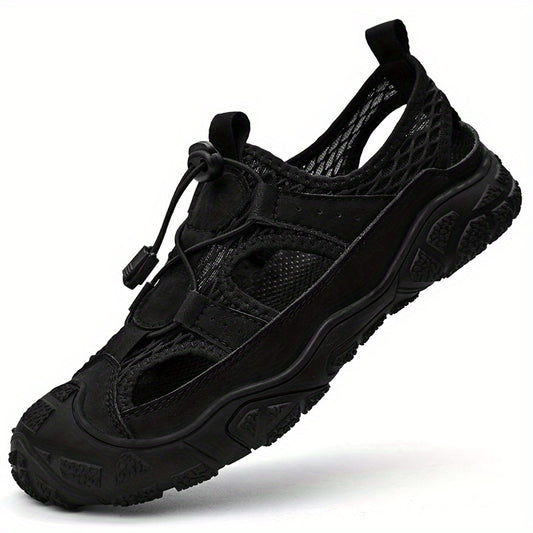 Men's Outdoor Hiking Sandals with Adjustable Shoelaces