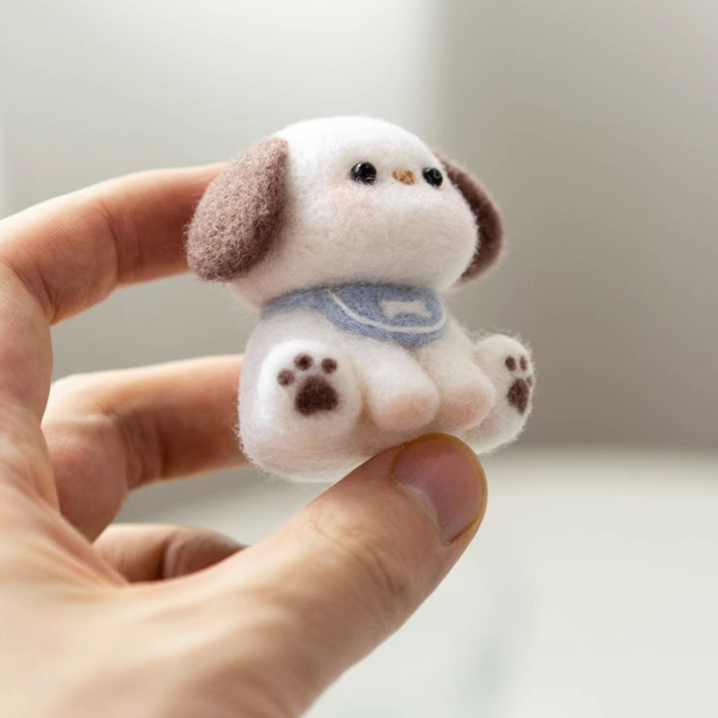 Dog Plush Felt DIY Kit Gift Doll Home Decor