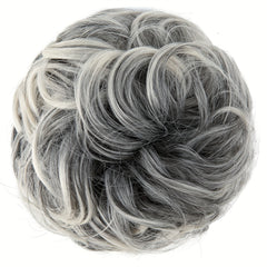 Messy Bun Hair Piece Wavy Curly Chignon Ponytail Hair Extensions