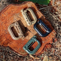 D Shaped Quick Release Buckle for Backpack Camping Hiking
