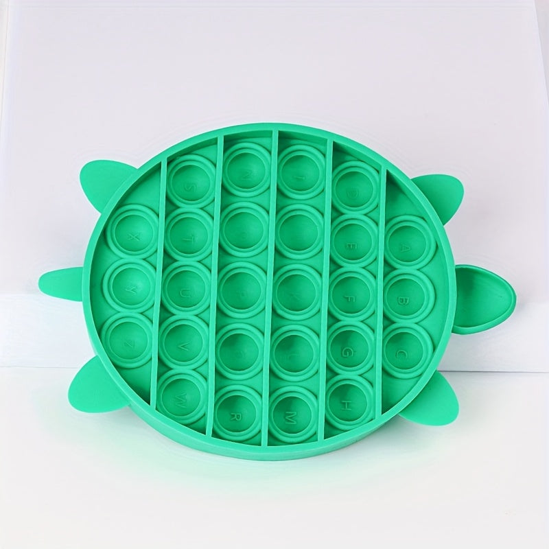 Green Turtle Bubble Relax Puzzle Toy Finger Toys Pop Fidgets for Adults and Kids