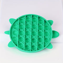 Green Turtle Bubble Relax Puzzle Toy Finger Toys Pop Fidgets for Adults and Kids