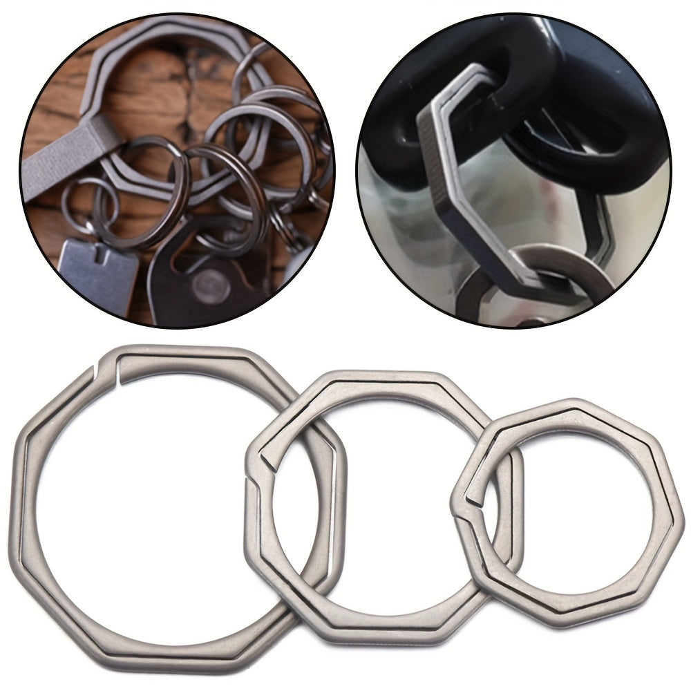 Titanium Key Ring Lightweight Keychain for Keys