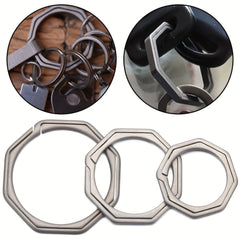 Titanium Key Ring Lightweight Keychain for Keys