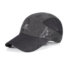 Quick Drying Baseball Cap Unisex Sports Dad Hat Adjustable Fishing Sun Hats