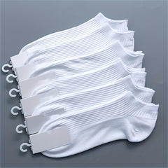 6pairs Soft Solid Low Cut Ankle Socks