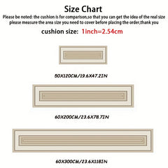 European Style Long Rug Modern Art Extra Long Corridor Rug
