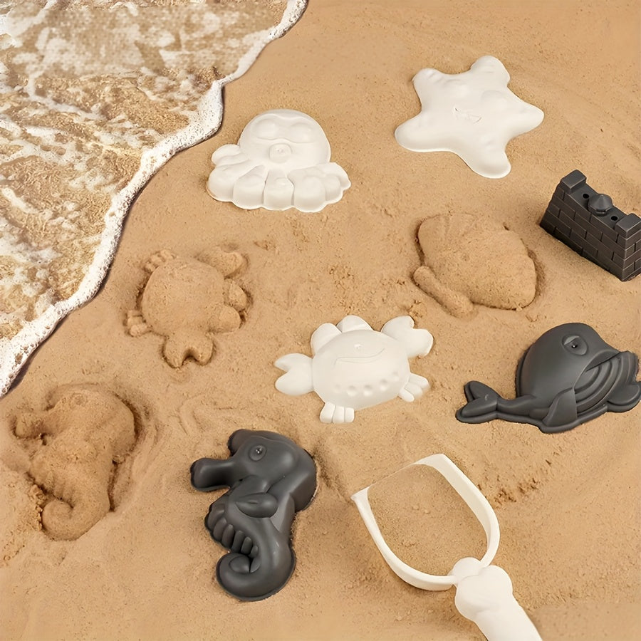 30pc Beach & Snow Toy Set for Creative Sand and Snow Activities