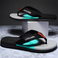 Men's Lightweight Non Slip Flip Flops for Beach