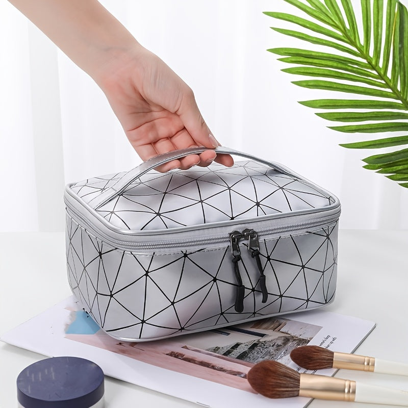 Waterproof Travel Cosmetic Bag High Capacity Women Makeup Toiletries Organizer
