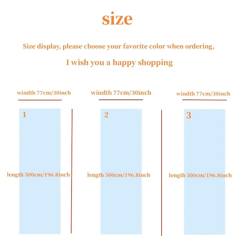 3pcs Wedding Arched Curtain Mesh 76.2cm x 5.0m Long Thin Mesh Wedding Curtain