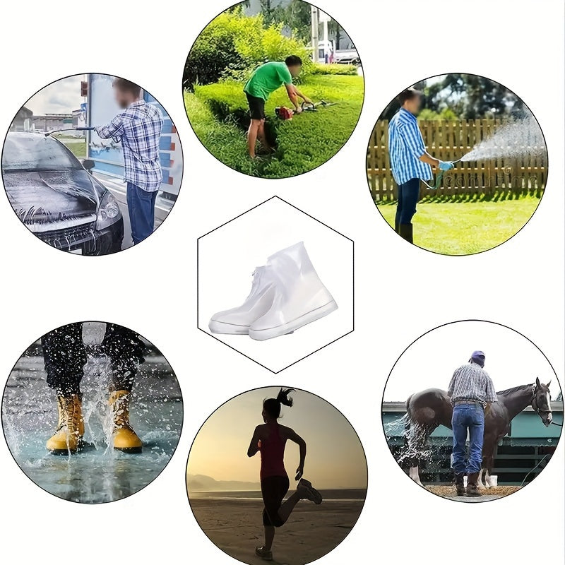 Silicone Outdoor Shoe Cover Latex Cycling Rain Boot Cover