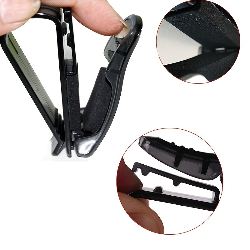 Car Sun Visor Glasses Clip 4pcs