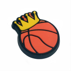 10pcs Cartoon Basketball Shoe Charms for Clogs