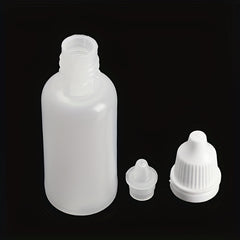 3pcs 15ml Empty Eye Dropper Bottles Squeezable Plastic for Eye Liquid