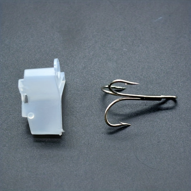 10pcs Fishing Treble Hooks Covers Set 5 Sizes Safety Protector Case Caps